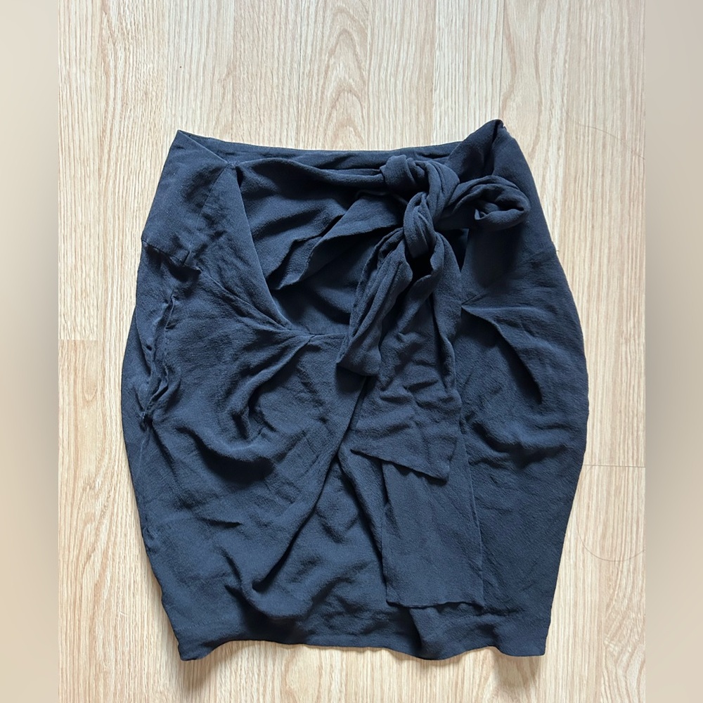 German designer Rene Lézard skirt 100% silk